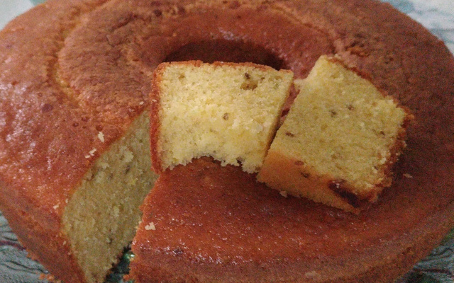 Bolo de fubá super prático e gostoso