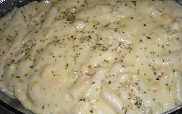 Penne ao molho branco