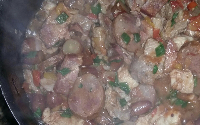 Entrevero de pinhão