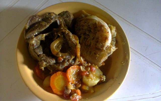 Chambaril com cenoura