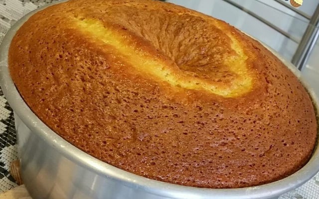 Bolo de laranja de liquidificador
