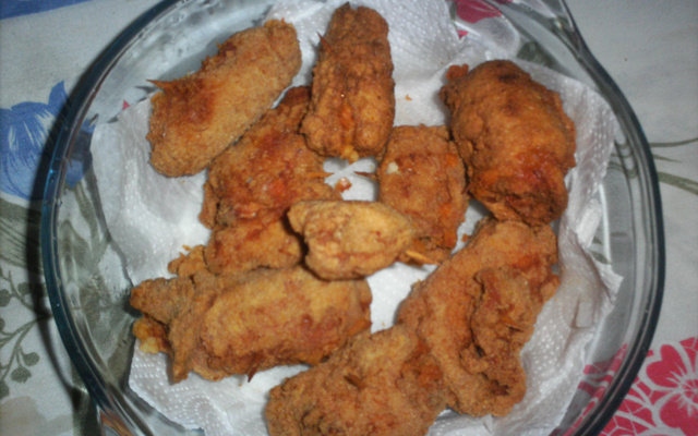 Rolês de frango recheado