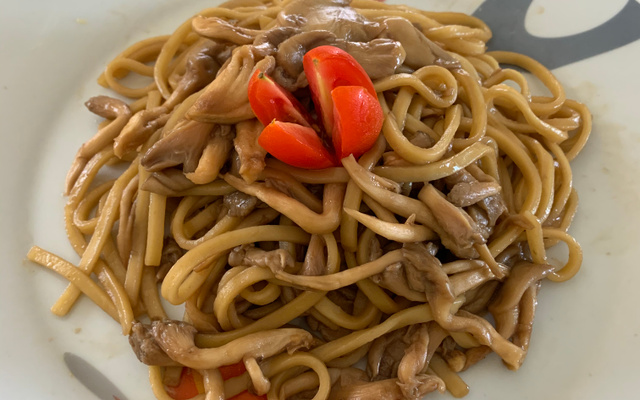 Talharim com shimeji rápido