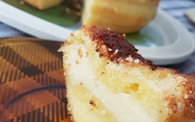 Bolo de fubá cremoso sem farinha de trigo