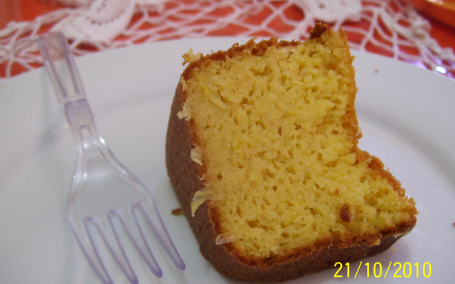 Bolo de milho sem farinha