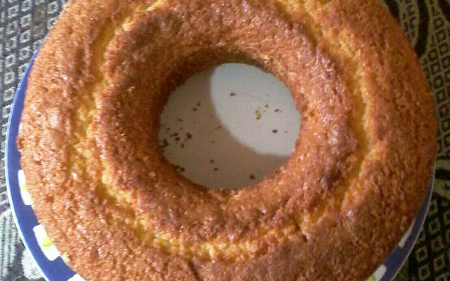 Bolo de laranja rápido