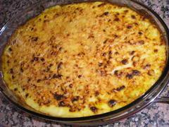 Bacalhau gratinado