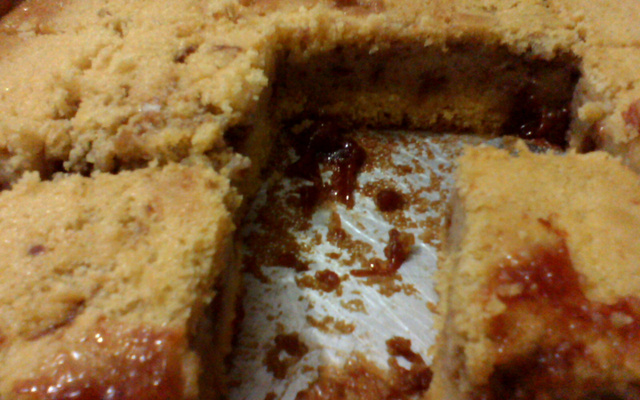 Bolo de fubá cremoso