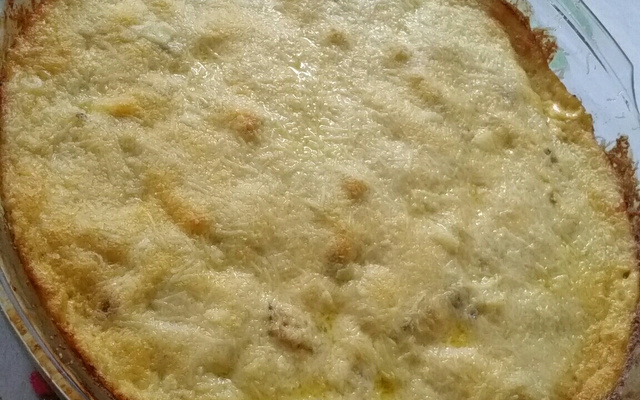 Sobras de Natal com creme de milho