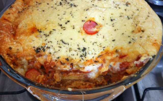 Hot Dog de forno para as férias da criançada