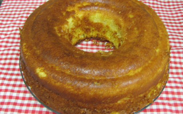 Bolo de milharina