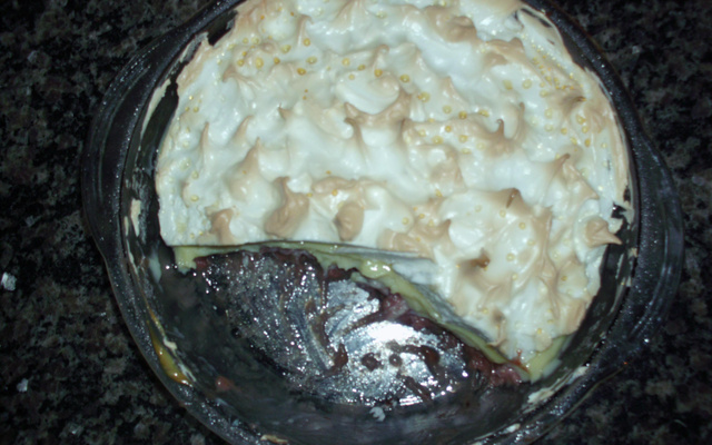 Escondidinho de banana