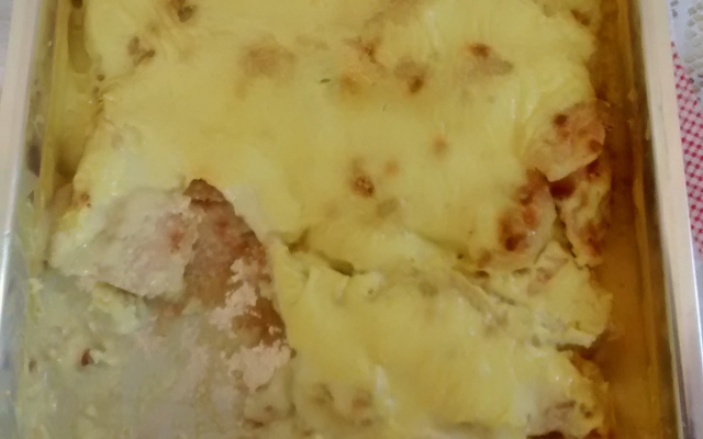 Frango ao molho de leite de coco e mostarda