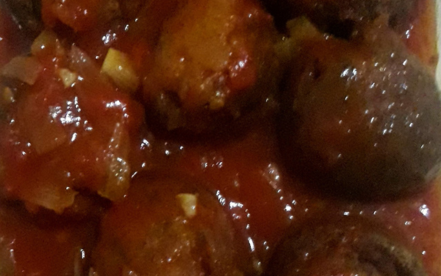 Almôndegas vegetarianas