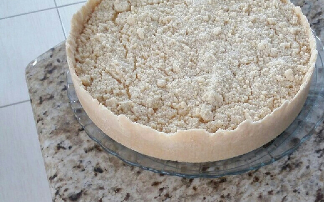 Torta de Farofa Doce