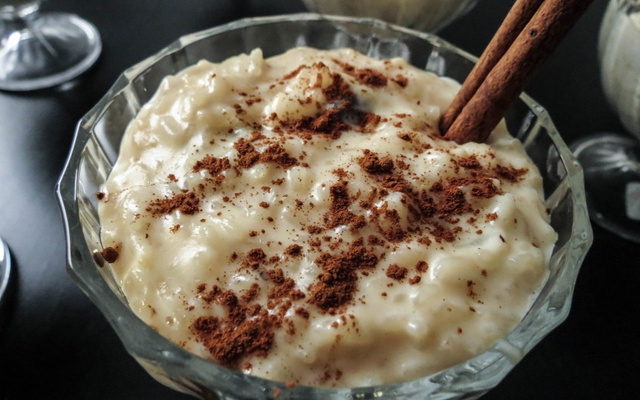 Arroz doce cremoso e prático