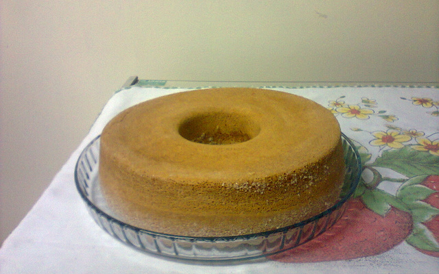 Bolo de Fuba Crocante