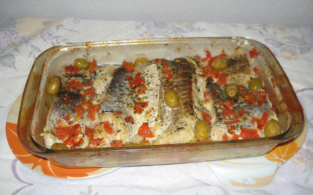 Bacalhau simples mais gostoso