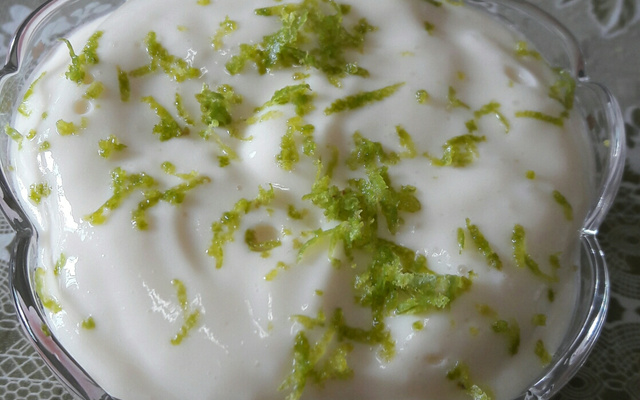 Mousse de limão delicioso