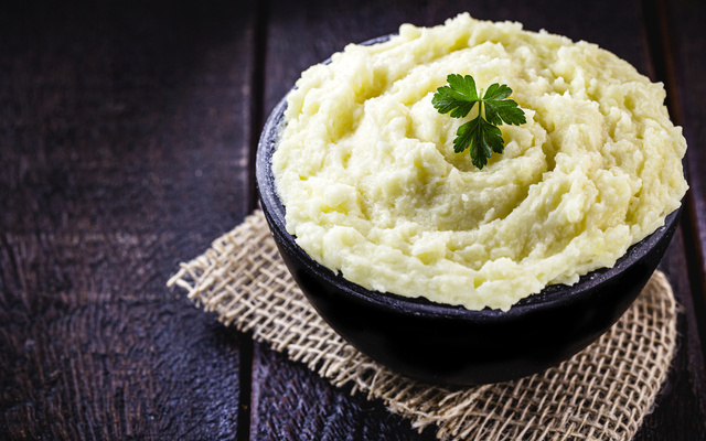 Purê de batatas de liquidificador