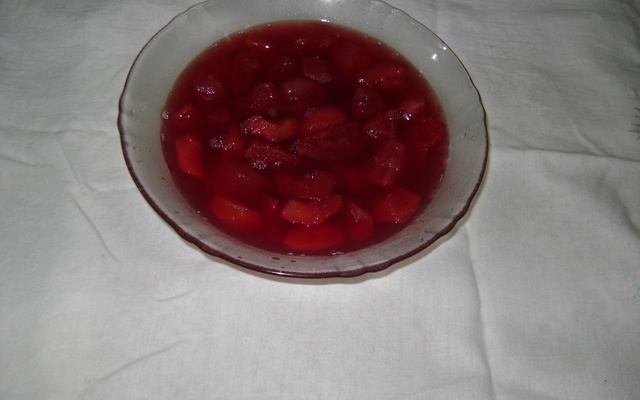 Doce simples de maçã