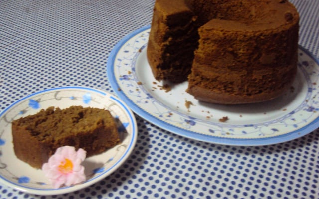 Bolo café com leite