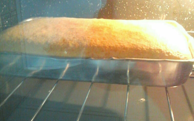 Bolo de fubá no liquidificador