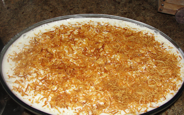 Pavê de coco queimado