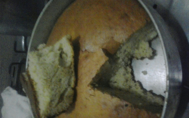 Bolo simples de farinha de trigo