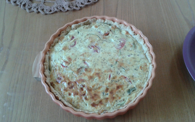 Quiche de legumes da Tina