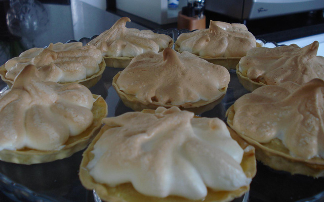 Tortinha de coco gratinada