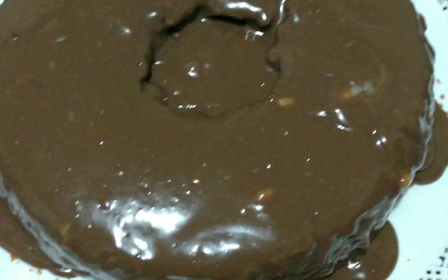 Bolo de Cenoura com Chocolate