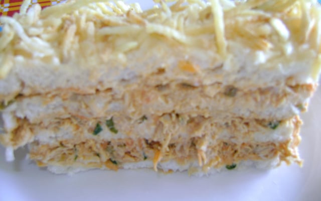 Torta fria de salpicão diferente