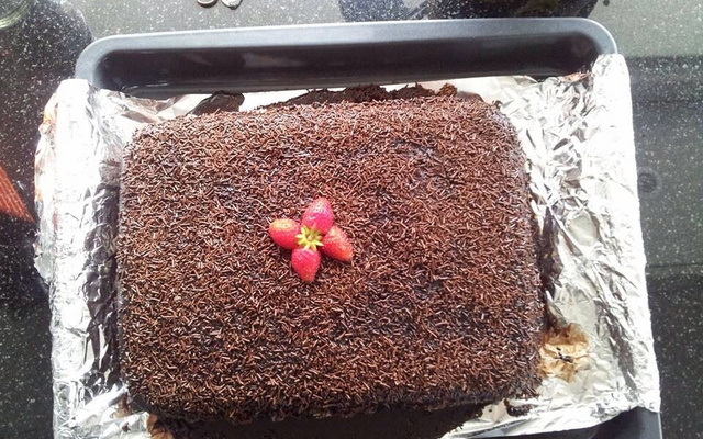 Bolo prestígio delicioso