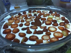 Mousse fácil de morango