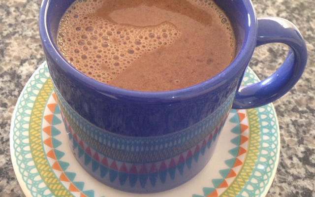 Chá de caramelo para gripe