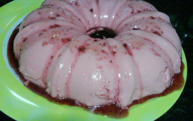 Sobremesa de gelatina