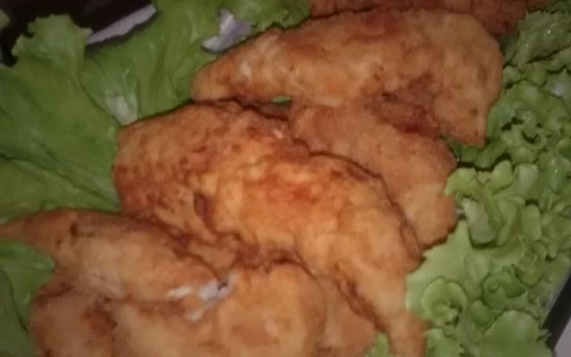 Filé de frango à milanesa