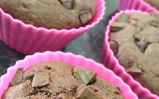 Muffins de chocolate