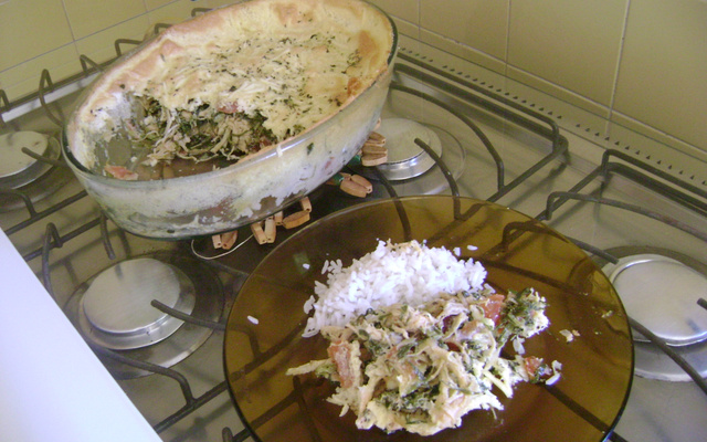 Escondidinho de repolho