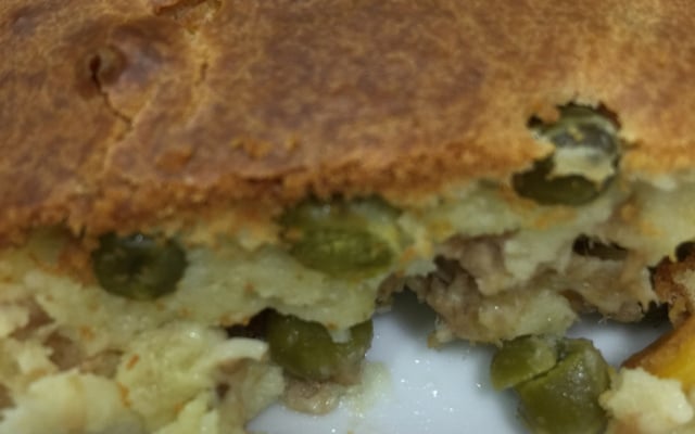 Torta três pingos (salgada)