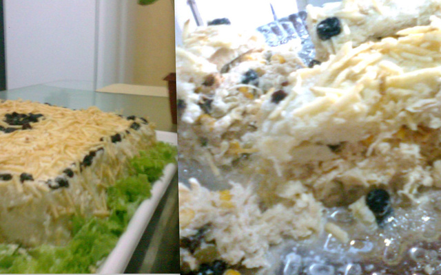 Torta pão de frango