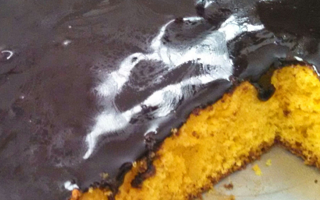 Bolo de cenoura fofo