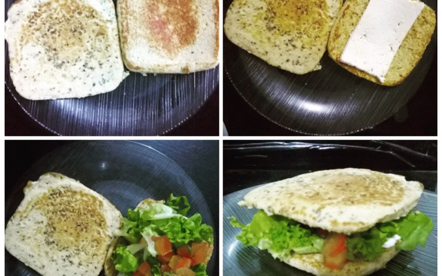 Pão integral de microondas