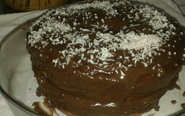 Bolo brigadeiro gelado