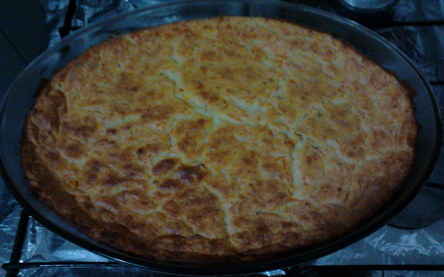 Souflé de cenoura fantástico