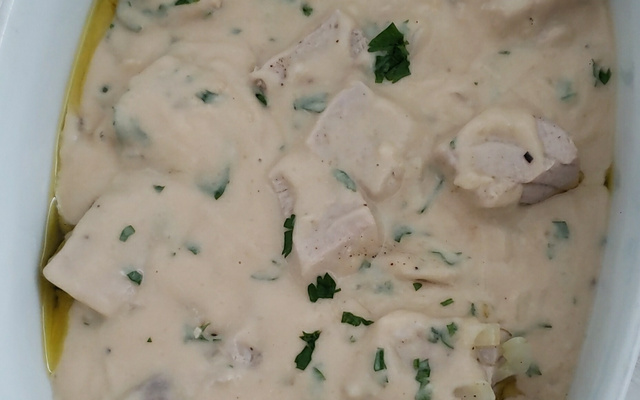 Atum ao molho de limão