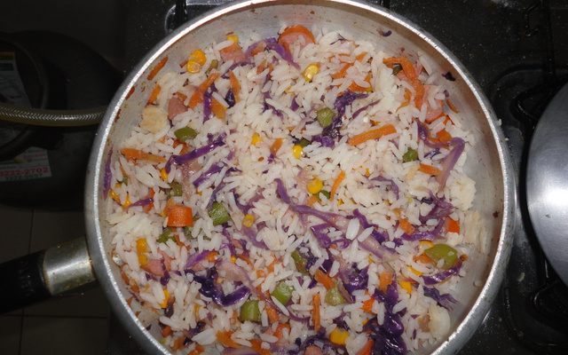 Arroz colorido