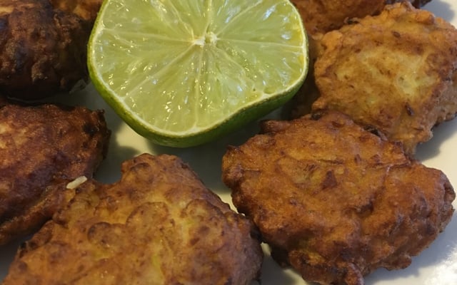 Bolinho de talo de brócolis