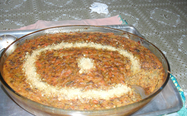 Frigideira de legumes e sobras da mama Inêz